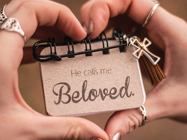 The Beloved Flip was our first and may forever be our favorite. The Beloved Scripture Flip contains verses to remind you how important you are to God and how much He loves you.