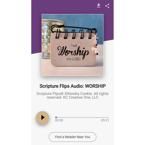 Worship Scripture Flip