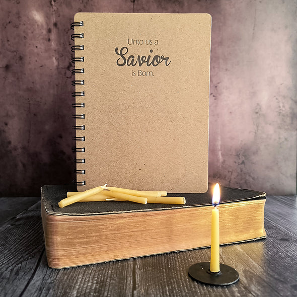 20-Minute Candles & Savior Journal Bundle