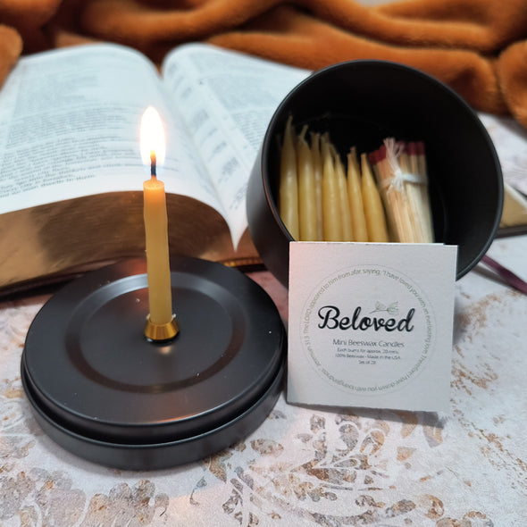 20-Minute Candle Tin - Beloved