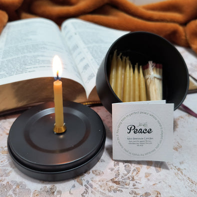 20-Minute Candle Tin - Peace