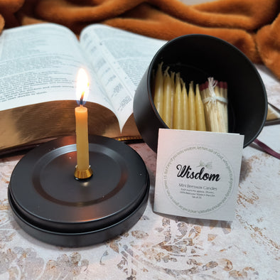 20-Minute Candle Tin - Wisdom