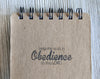 Obedience Jotter