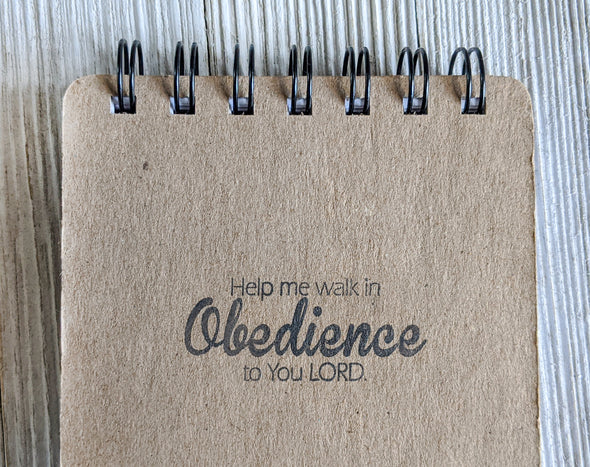 Obedience Jotter