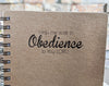 Obedience Journal